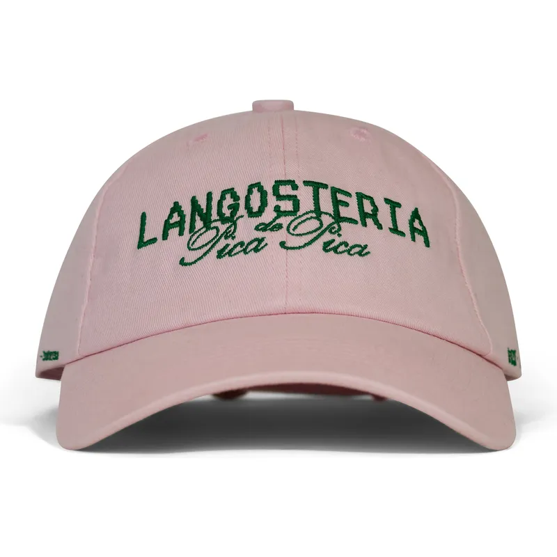 casquette-courbee-rose-ajustable-langosteria-pica-pica-pica