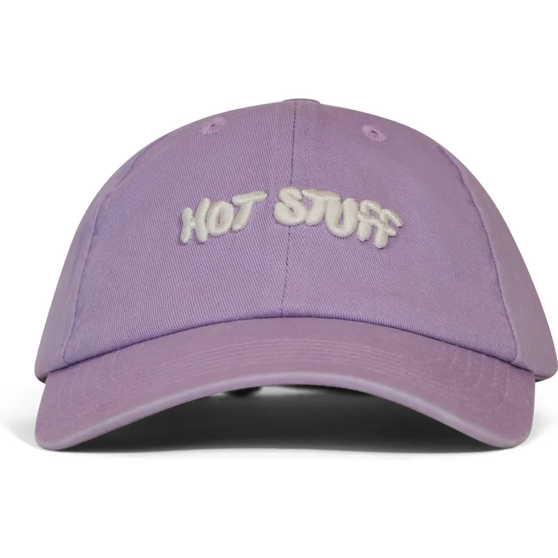 gorra-curva-violeta-ajustable-hot-stuff-de-pica-pica