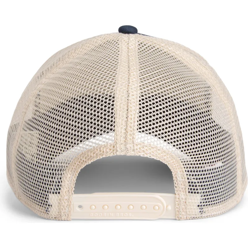 casquette-trucker-bleue-marine-coq-all-american-rooster-goorin-bros