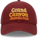 gorra-curva-roja-ajustable-ballpark-grand-canyon-national-park-de-american-needle