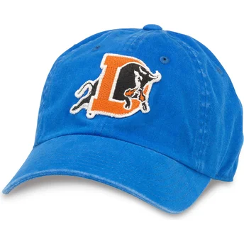 Casquette courbée bleue ajustable Archive Durham Bulls MiLB American Needle