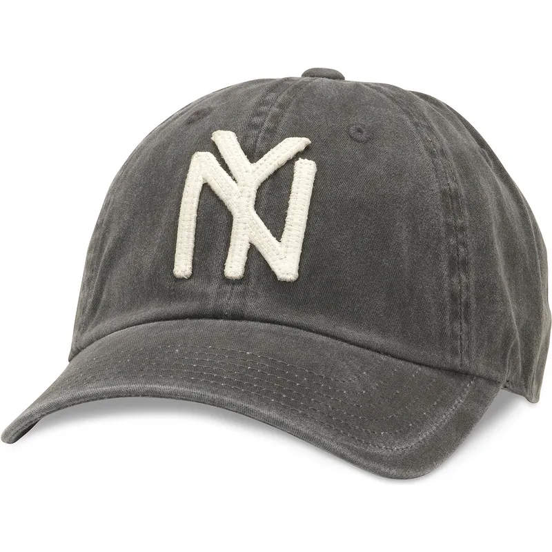 gorra-curva-negra-ajustable-archive-de-new-york-black-yankees-mlb-de-american-needle