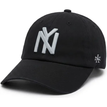 Casquette courbée noire ajustable Ballpark New York Black Yankees MLB American Needle