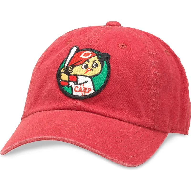 gorra-curva-roja-ajustable-archive-de-hiroshima-toyo-carp-de-american-needle