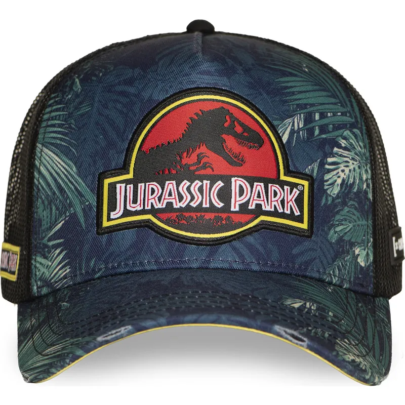 casquette-trucker-bleue-marine-jurb-jurassic-park-capslab