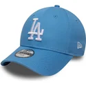 gorra-curva-azul-claro-ajustable-para-nino-9forty-essential-de-los-angeles-dodgers-mlb-de-new-era