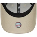 casquette-courbee-beige-ajustable-avec-logo-orange-pour-enfant-9forty-league-essential-new-york-yankees-mlb-new-era