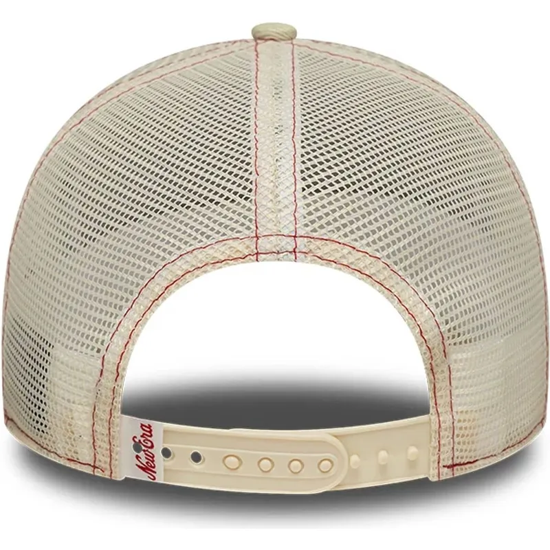 casquette-trucker-beige-pour-femme-9forty-m-crown-a-frame-new-era