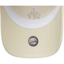 bojd-beige-justerbar-keps-med-beige-logotyp-for-dam-9twenty-midi-linen-fran-new-york-yankees-mlb-av-new-era