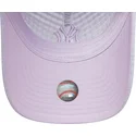 casquette-courbee-violette-ajustable-avec-logo-violet-pour-femme-9twenty-seersucker-new-york-yankees-mlb-new-era