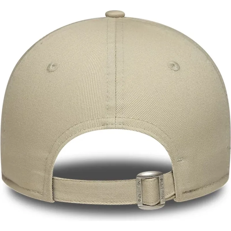 bojd-beige-justerbar-keps-for-dam-9forty-metallic-fran-new-york-yankees-mlb-av-new-era
