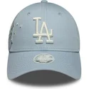 gorra-curva-azul-ajustable-para-mujer-9forty-floral-icon-de-los-angeles-dodgers-mlb-de-new-era