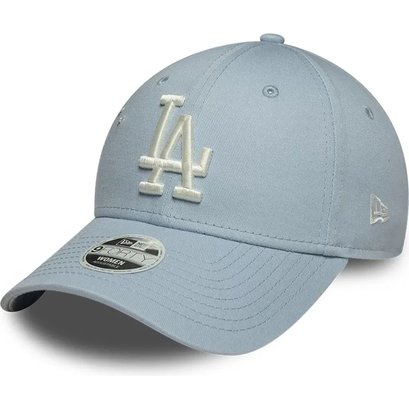 bla-kurvad-justerbar-keps-for-dam-9forty-floral-icon-fran-los-angeles-dodgers-mlb-av-new-era