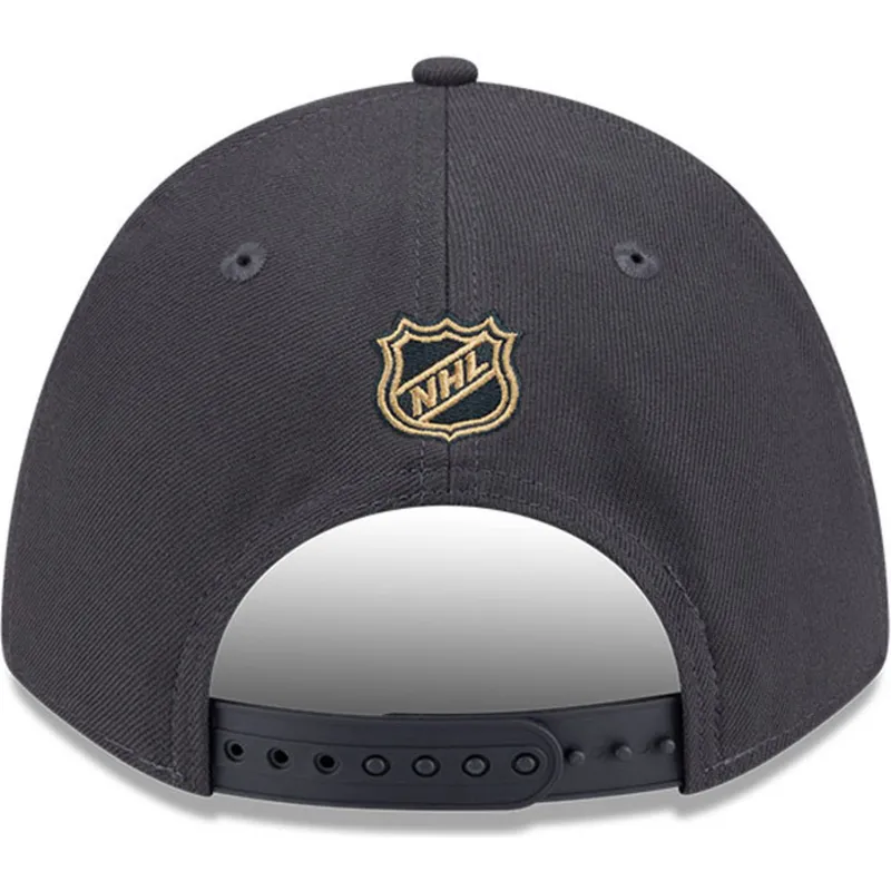 casquette-courbee-grise-snapback-9forty-m-crown-vegas-golden-knights-nhl-new-era