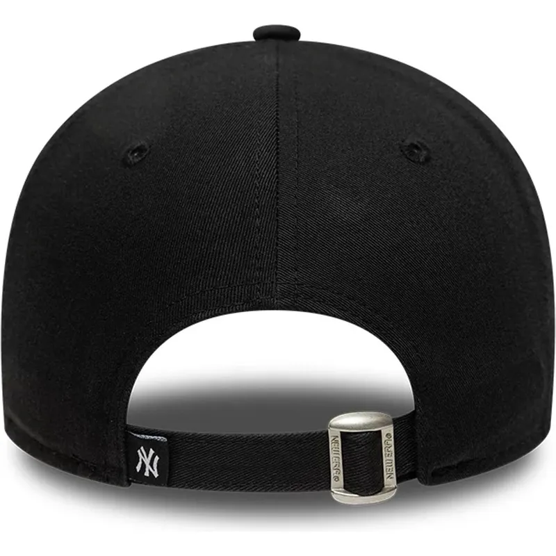 casquette-courbee-noire-ajustable-avec-logo-noir-9forty-tonal-icon-new-york-yankees-mlb-new-era