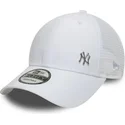 casquette-trucker-blanche-ajustable-9forty-flawless-new-york-yankees-mlb-new-era