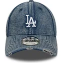bla-bojd-justerbar-keps-9forty-acid-wash-denim-fran-los-angeles-dodgers-mlb-av-new-era