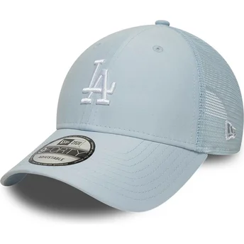 Gorra trucker azul claro ajustable 9FORTY Homefield Midi de Los Angeles Dodgers MLB de New Era
