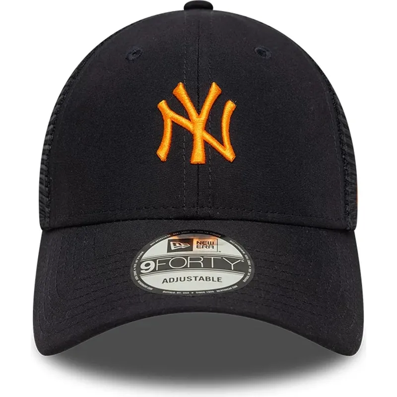 gorra-trucker-azul-marino-ajustable-con-logo-naranja-9forty-homefield-midi-de-new-york-yankees-mlb-de-new-era