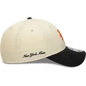 beige-och-svart-kurvad-keps-snapback-9forty-m-crown-side-script-new-york-mets-mlb-fran-new-era