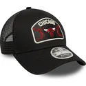 svart-trucker-keps-9forty-m-crown-a-frame-fran-chicago-bulls-nba-av-new-era