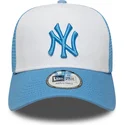bla-och-vit-trucker-keps-med-bla-logo-a-frame-league-essential-fran-new-york-yankees-mlb-av-new-era