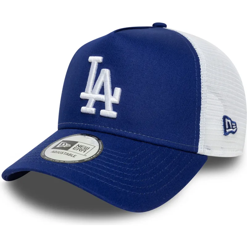 bla-trucker-keps-a-frame-side-patch-fran-los-angeles-dodgers-mlb-av-new-era