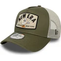new-era-a-frame-summer-patch-green-trucker-hat