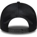 casquette-trucker-noire-avec-logo-noir-a-frame-sport-seattle-mariners-mlb-new-era