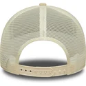 casquette-trucker-beige-a-frame-denim-leather-patch-new-era