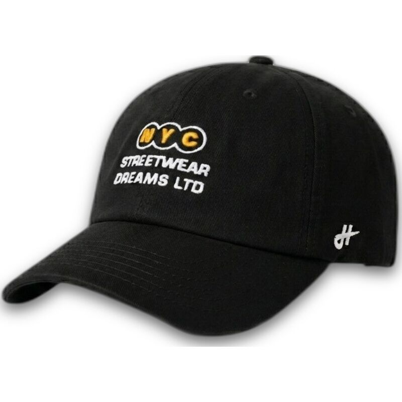 gorra-curva-negra-ajustable-ny-dreams-just-kids-the-90s-de-homenage
