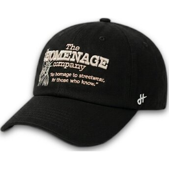 Gorra curva negra ajustable Statue Just Kids The 90s de Homenage