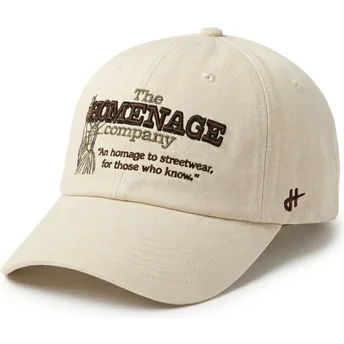 Casquette courbée beige ajustable Statue Just Kids The 90s Homenage