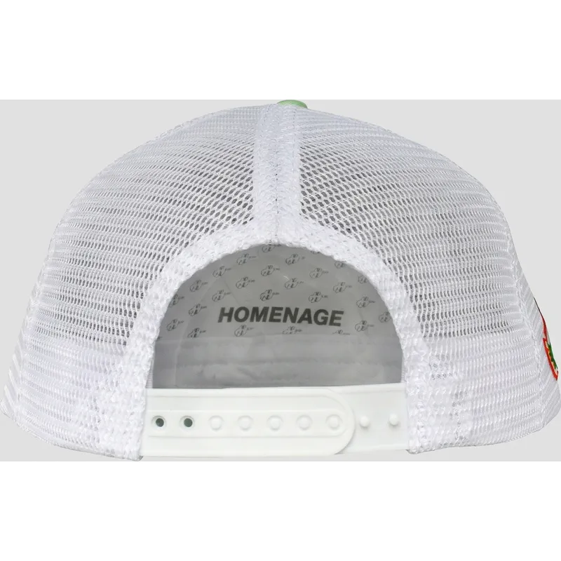 casquette-trucker-verte-claire-et-blanche-childhood-fun-the-trucker-homenage