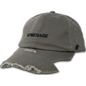 gorra-curva-gris-oscuro-ajustable-haute-merchandising-the-90s-de-homenage