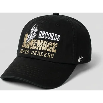 Casquette courbée noire ajustable Records Music Shapes Identity The 90s Homenage