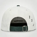 casquette-courbee-khaki-et-verte-ajustable-music-world-music-shapes-identity-the-90s-homenage