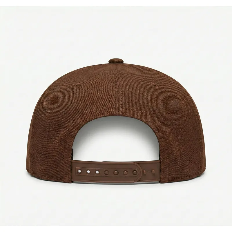casquette-plate-marron-snapback-money-music-shapes-identity-the-snap-homenage