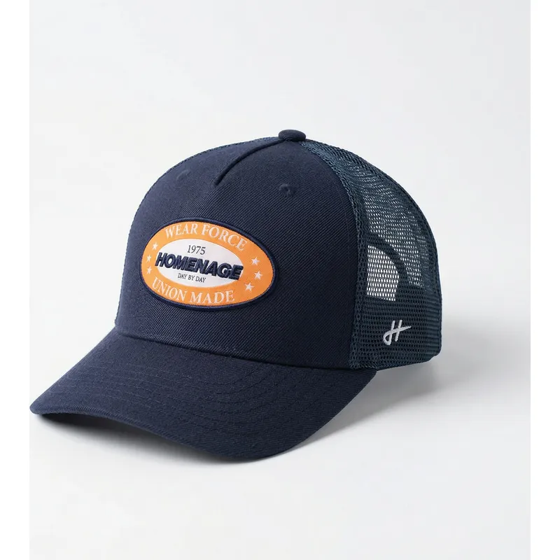 homenage-union-workwear-the-trucker-navy-blue-trucker-hat