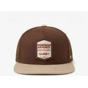 casquette-plate-marron-fonce-snapback-squadron-military-surplus-the-retro-homenage