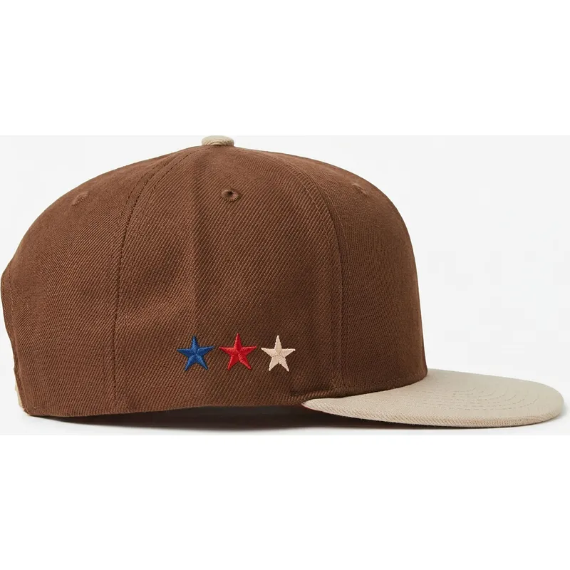 gorra-plana-marron-oscuro-snapback-squadron-military-surplus-the-retro-de-homenage