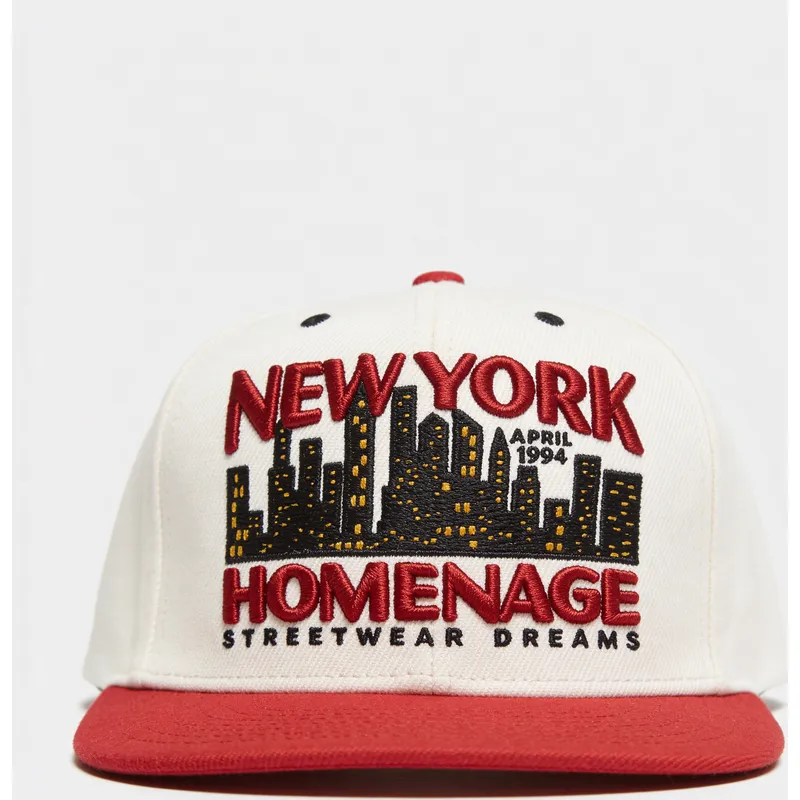 platt-keps-beige-och-rod-snapback-nysky-skylines-the-snap-fran-homenage