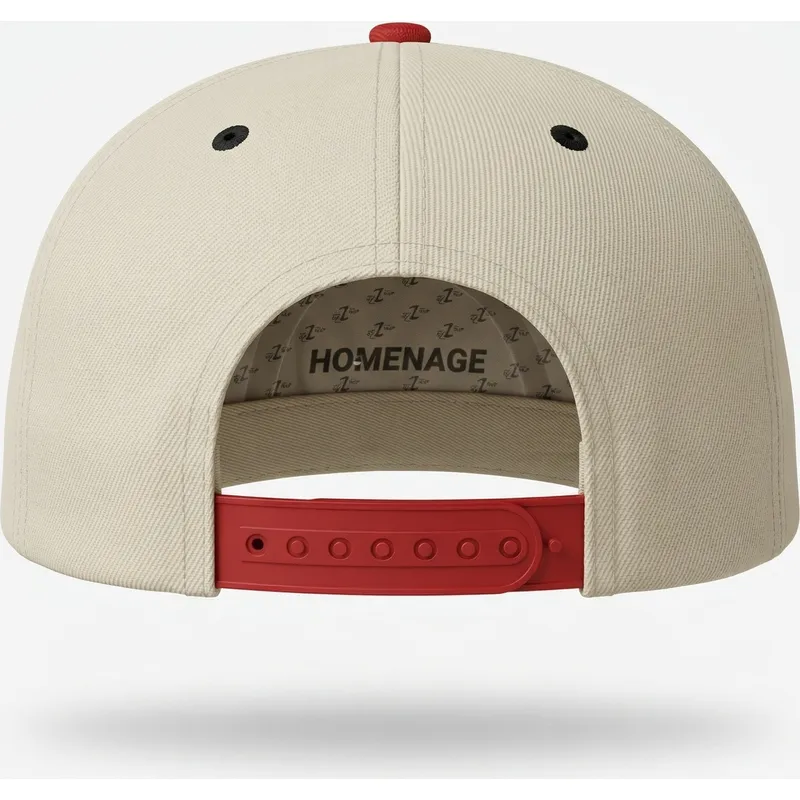 casquette-plate-beige-et-rouge-snapback-nysky-skylines-the-snap-homenage