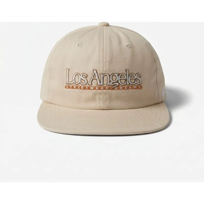 platt-beige-snapback-keps-los-angeles-skylines-the-snap-fran-homenage
