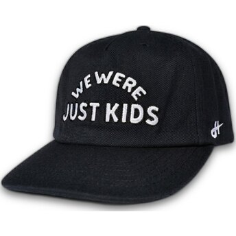 Gorra curva negra snapback Just Kids The Retro de Homenage
