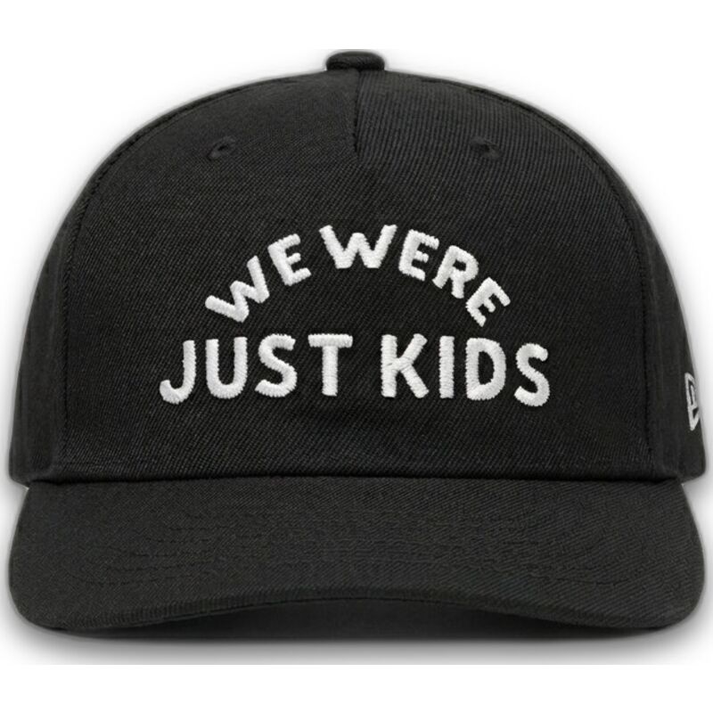 gorra-curva-negra-snapback-just-kids-the-retro-de-homenage