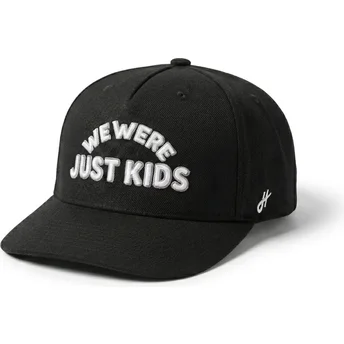 Svart böjd keps snapback Just Kids Outline The Retro från Homenage