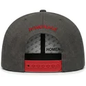 homenage-curved-brim-just-kids-the-retro-grey-and-red-snapback-cap