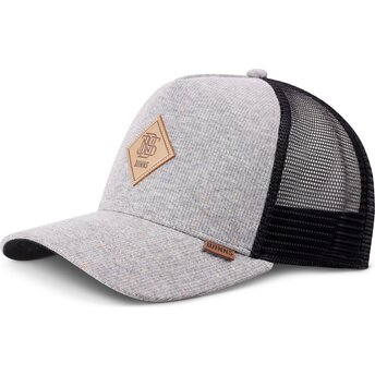 Casquette trucker grise et noire HFT JerseySpots Djinns