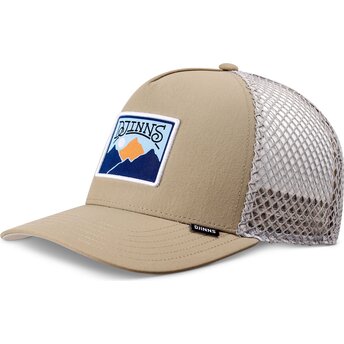 Casquette trucker beige HFT BigNet Mountain Djinns